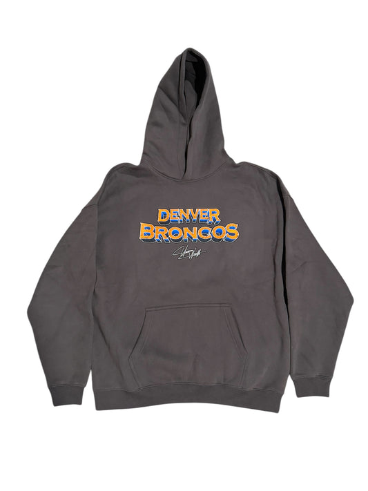 Broncos Grey Hoodie