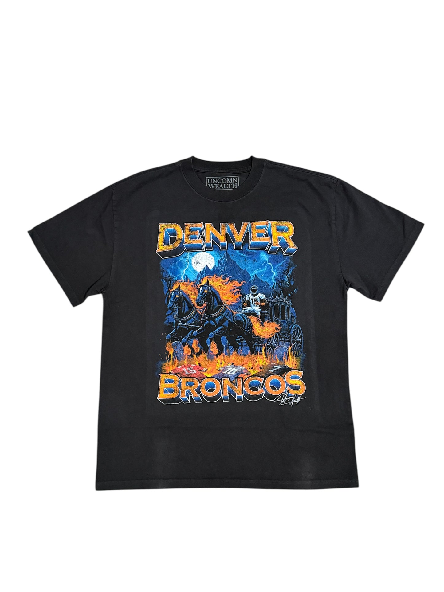 Broncos black t-shirt