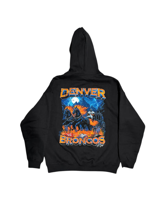 Broncos Black Hoodie